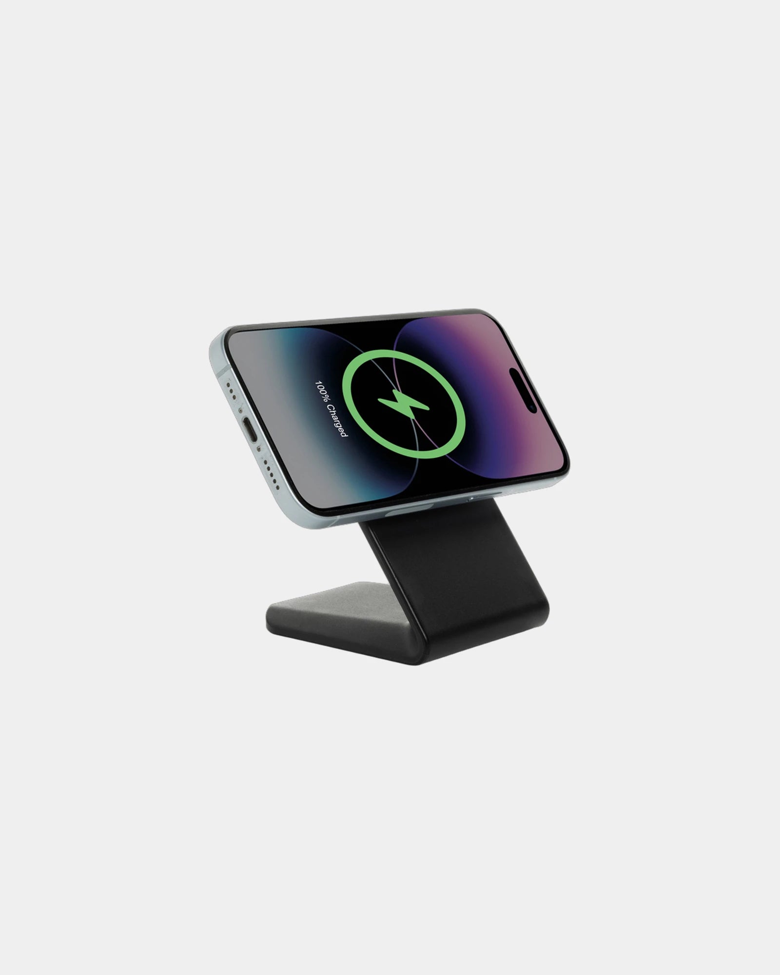 Chargeur magnétique 15W en plastique recyclé à personnaliser - 1
